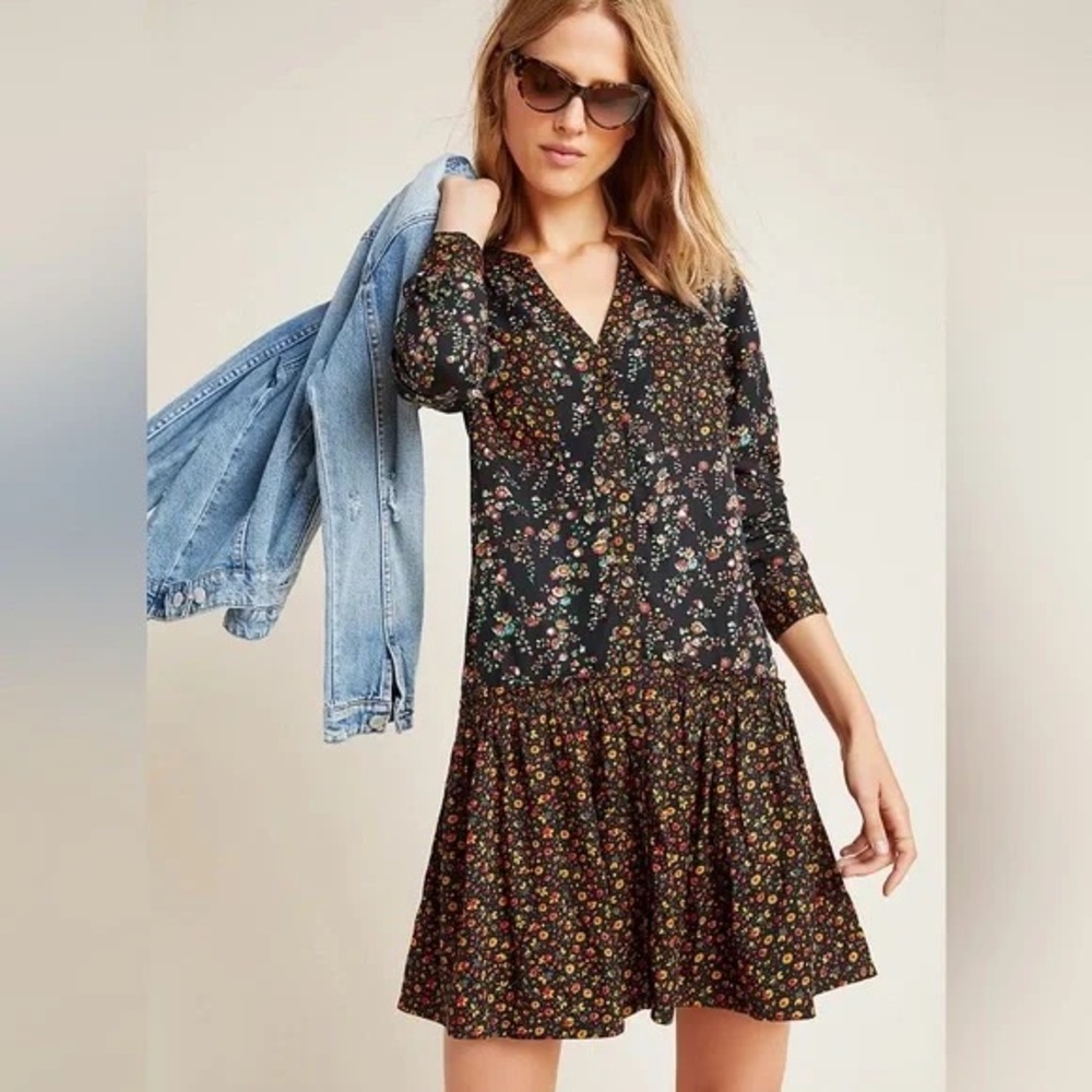Anthropologie Maeve Marlie Tunic Dress